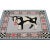 1920s Antique Hooked Square Rug With Animal Pictorials & Patterns, From Rug & Kilim For Sale - Image 5 of 8