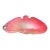 Archimede Seguso Murano "Alabastro" Art Glass Bowl Catchall Opalescent Pink and White For Sale