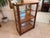 Brown Biedermeier Walnut Display Cabinet For Sale - Image 8 of 10