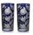 Traditional Verdure Highball Glasses Ink - a Pair For Sale - Image 3 of 3