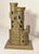 Gold Rare Antique 1910 John Harper & Co. Castle With Two Towers Cast Iron Still Bank For Sale - Image 8 of 12