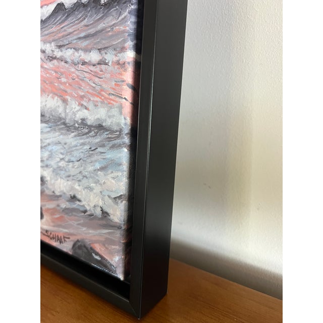 Pacifica Sunset Origenal Painting by Steve Schaaf For Sale In San Francisco - Image 6 of 8