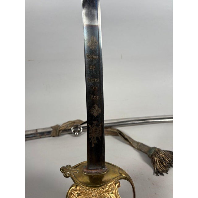Gold King's Bodyguard Sabre, 1st Model 1814, 19th Century For Sale - Image 8 of 10