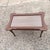 Vintage Handmade Walnut Coffee Table With Glass For Sale - Image 15 of 15