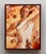 Undying Resolve in a Sure Loss by Dana Hawk | Oil and copper leaf on panel Portrait of a woman For Sale