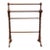 Antique Victorian Walnut Towel Quilt Rack-Barley Twist-English-19th Century-Wood For Sale