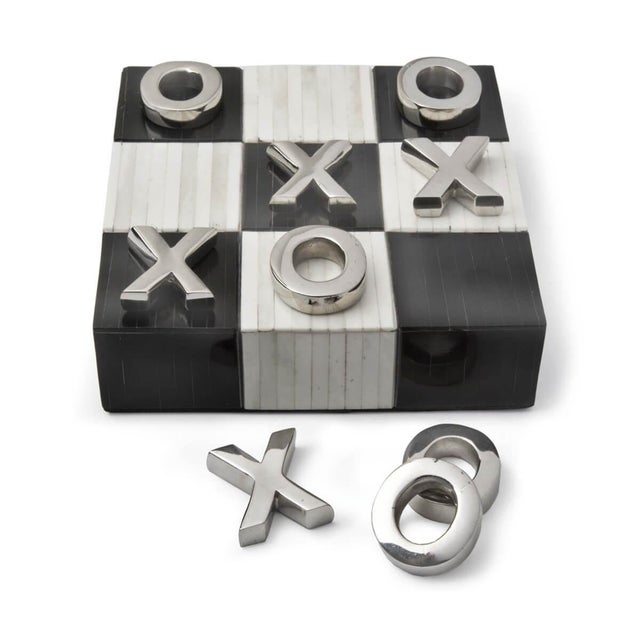 Regina Andrew Tic Tac Toe Flat Board With Nickel Pieces For Sale In Detroit - Image 6 of 6