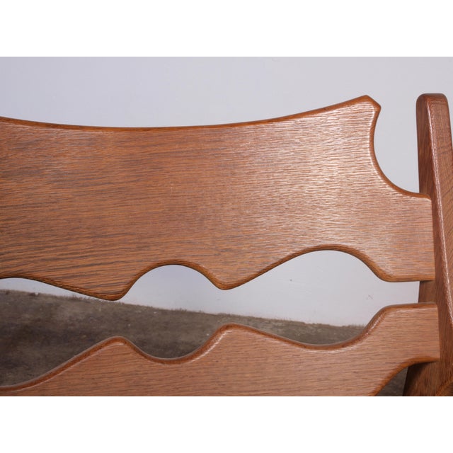 Danish Brutalist Razorblade Armchair by Henning Kjærnulf, 1960s For Sale - Image 11 of 18