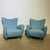 Mid-Century Blue Armchairs from Isa Bergamo, 1950s, Set of 2 For Sale - Image 4 of 16