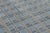 Contemporary Geometric Cotton Dhurrie Rug in Blue & Gold by Rug & Kilim, India For Sale In New York - Image 6 of 10
