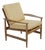 1960s Kofod Larsen Style Mid Century Teak Lounge Chair For Sale