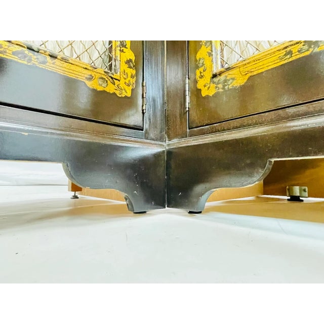 Vintage Corner Storage Cabinet Attb to Phyllis Morris, Usa 1950's For Sale - Image 11 of 12