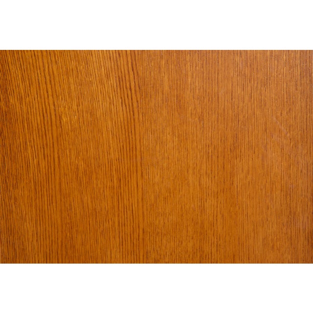 2020s Crafters and Weavers Mission 3 Door & 3 Drawer Sideboard in Michael's Cherry For Sale - Image 5 of 11