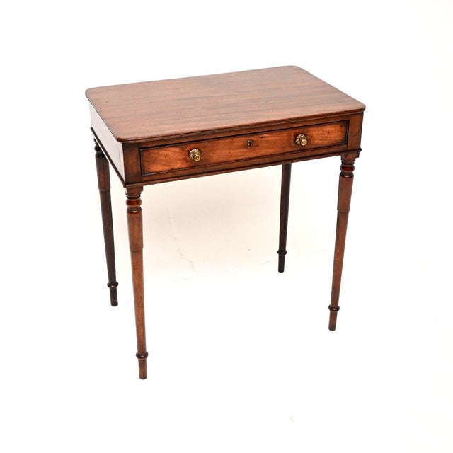 Antique Georgian Side Table, 1810 For Sale - Image 11 of 11