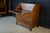 Antique American Federal Hepplewhite Mahogany Slant Drop Front Secretary Desk For Sale - Image 6 of 18