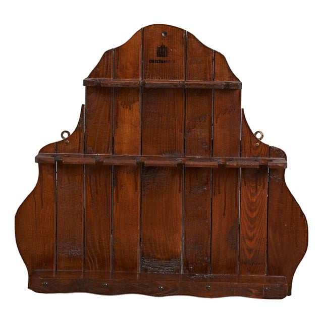 Spice Shelf in Wood For Sale