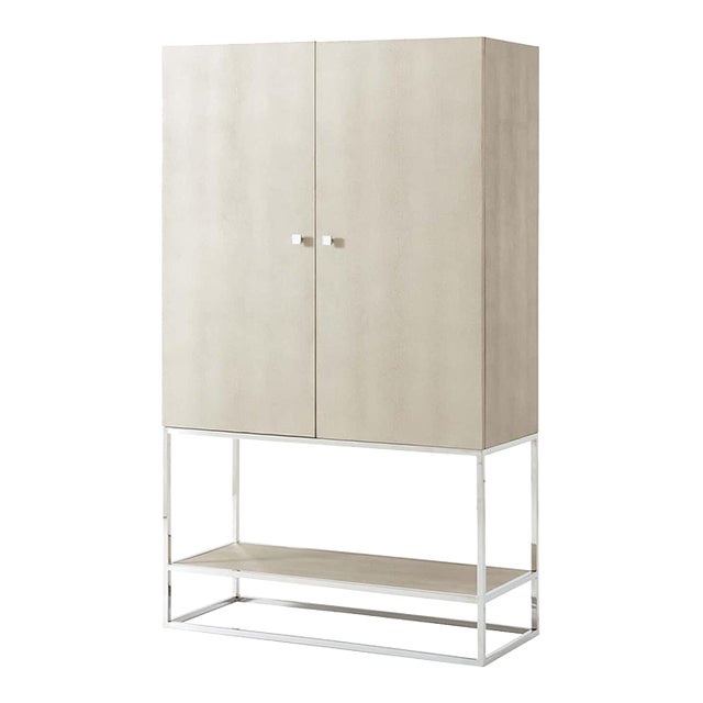 Mid Century Shagreen Leather Bar Light Chairish