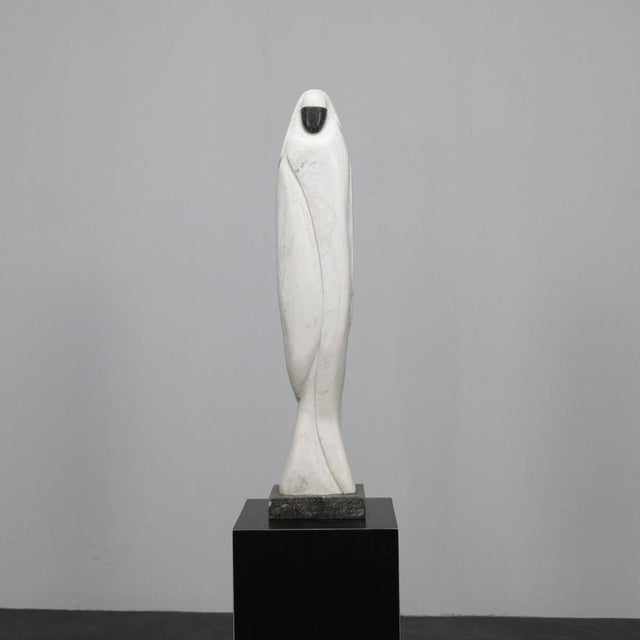 Paul Simons, Sculpture, 1980s, Marble For Sale - Image 4 of 10