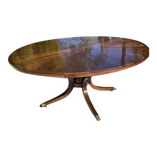 Custom Walnut Dessin Fournir Sunburst Dining Table For Sale