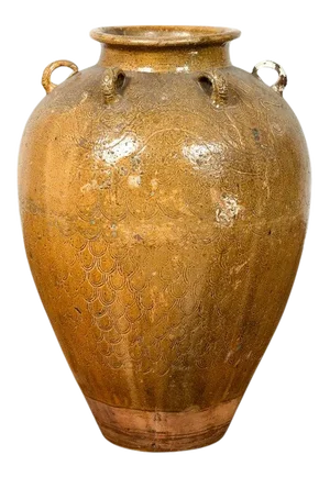 19th Century Ceramic Martaban Water Jar