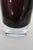 Glass Amethyst Purple Decorative Vase Vintage Mid Century Modern Style Art Glass 4747b For Sale - Image 7 of 12