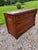 Victorian Antique American Black Walnut Burl Victorian Marble Top Dresser With Original Nautical Brass Hardware, Circa 1895–1905 For Sale - Image 3 of 12