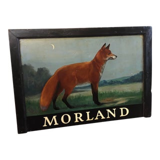 Early 20th Century Antique Bar Sign For Sale