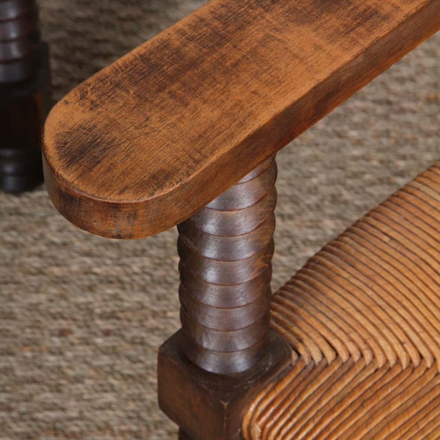 Armchairs in the style of Charles Dudouyt, 1950, Set of 2 For Sale - Image 6 of 9