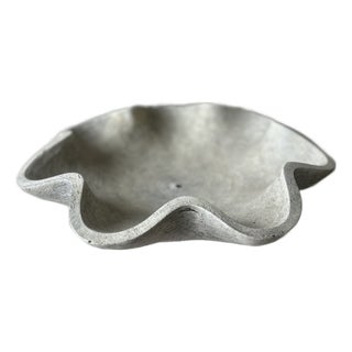 Contemporary Scalloped Dish For Sale