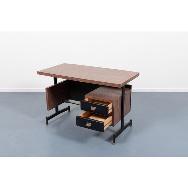 Mid-Century Modern Desk & Chair, 1960s, Set of 2 For Sale - Image 12 of 16