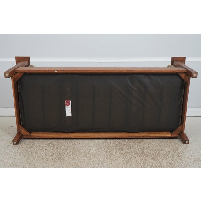 Stickley Mission Oak Arts & Crafts Sofa For Sale - Image 15 of 18