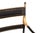 Regency Style Parcel Gilt Black Painted Armchair For Sale In New York - Image 6 of 7