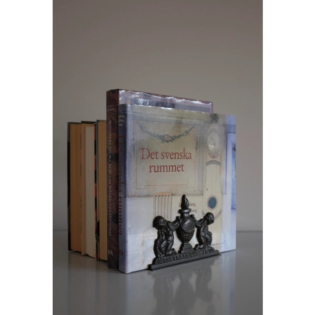Metal Pair of Ystad Metall 1928 Bookends For Sale - Image 7 of 7