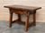 Mid 19th Century Spanish Baroque Side Table with Wood Stretcher and Carved Top in Walnut For Sale - Image 10 of 18