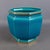 Vintage Octagonal Ceramic Vase in Turquoise Gold Crackle SC3 N.849, Italy, 1950s For Sale - Image 4 of 14