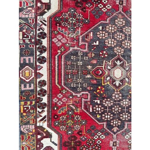 Vintage Mazlaghan Rug, 1940s For Sale - Image 10 of 18