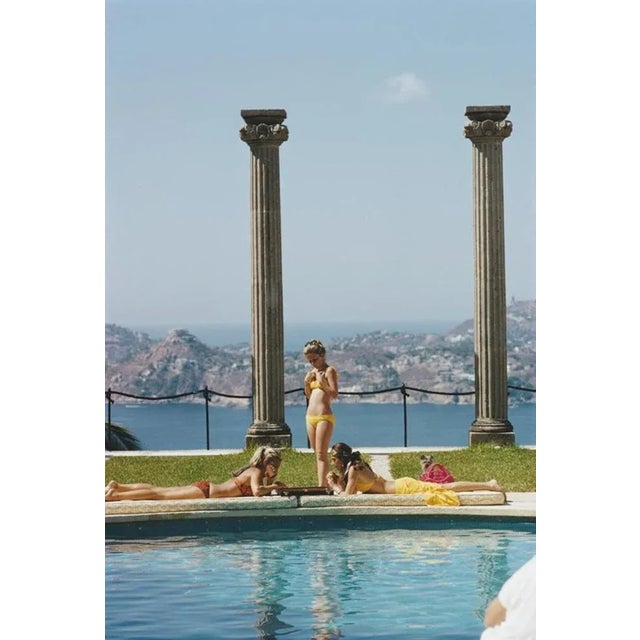 Villa Nirvana 1972 by Slim Aarons Slim Aarons Limited Estate Edition Guests at the Villa Nirvana, owned by Oscar Obregon,...
