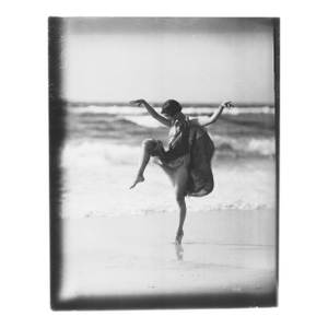Contemporary Reproduction Print of Dancer on the Beach Photograph