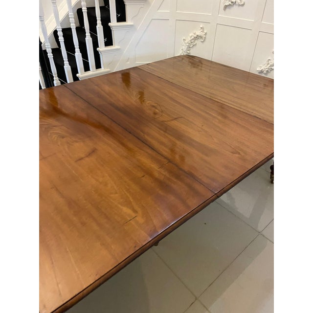 Regency 10/12 Seater Mahogany Extending Dining Table, 1830s For Sale - Image 15 of 17