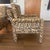 Mid-Century Modern 1970s Vintage Reupholstered Tiger Print Milo Baughman Thayer Coggin Armchair For Sale - Image 3 of 4
