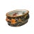Chinese Vintage Chinese Black Copper Scenery Graphic Ceramic Oval Bowl Pot For Sale - Image 3 of 10