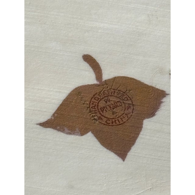 Art Nouveau Antique Art Nouveau Pickard China Celery Dish For Sale - Image 3 of 3