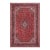 Shabby Chic Persian Red/Blue Wool Rug - 8'0'' X 11'11'' For Sale