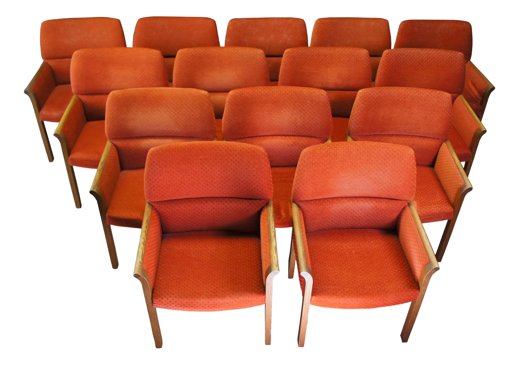 ◇1960s mid century◇ Joal社 オレンジ スツール ① ◇1960s mid