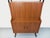 Vintage Modular Secretary Desk Bookcase in Teak and Metal, 1970s For Sale - Image 6 of 18