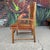 Set of 6 Walnut Founders Dining Chairs in Possible Jack Lenor Larsen Fabric For Sale In Cleveland - Image 6 of 12