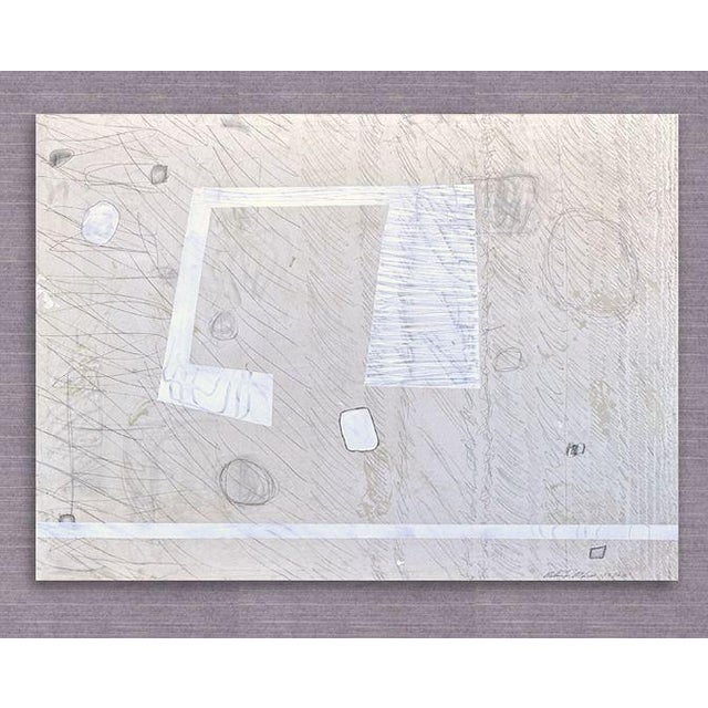 William McClure - Large Mixed Media Abstract on Canvas For Sale - Image 9 of 9