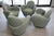 Michael Wolk “Miami” Swivel Lounge Chairs — Set of Four, 1998 For Sale In Phoenix - Image 6 of 18