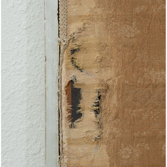 Antique French Hand Painted Carved French Louis XVI Partition or Screen For Sale - Image 9 of 11