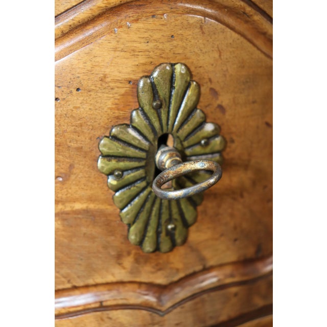 Fine Quality Auffray Attributed Country French Commode With Italian Paper Lining For Sale - Image 9 of 12